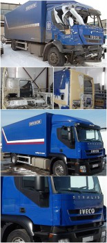 Кузовной ремонт и покраска кабин Iveco