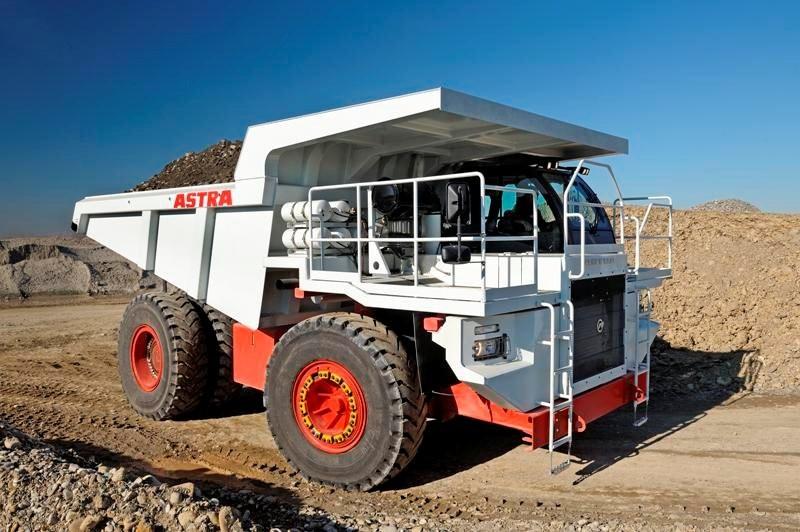 Iveco Astra RD-50 в карьере