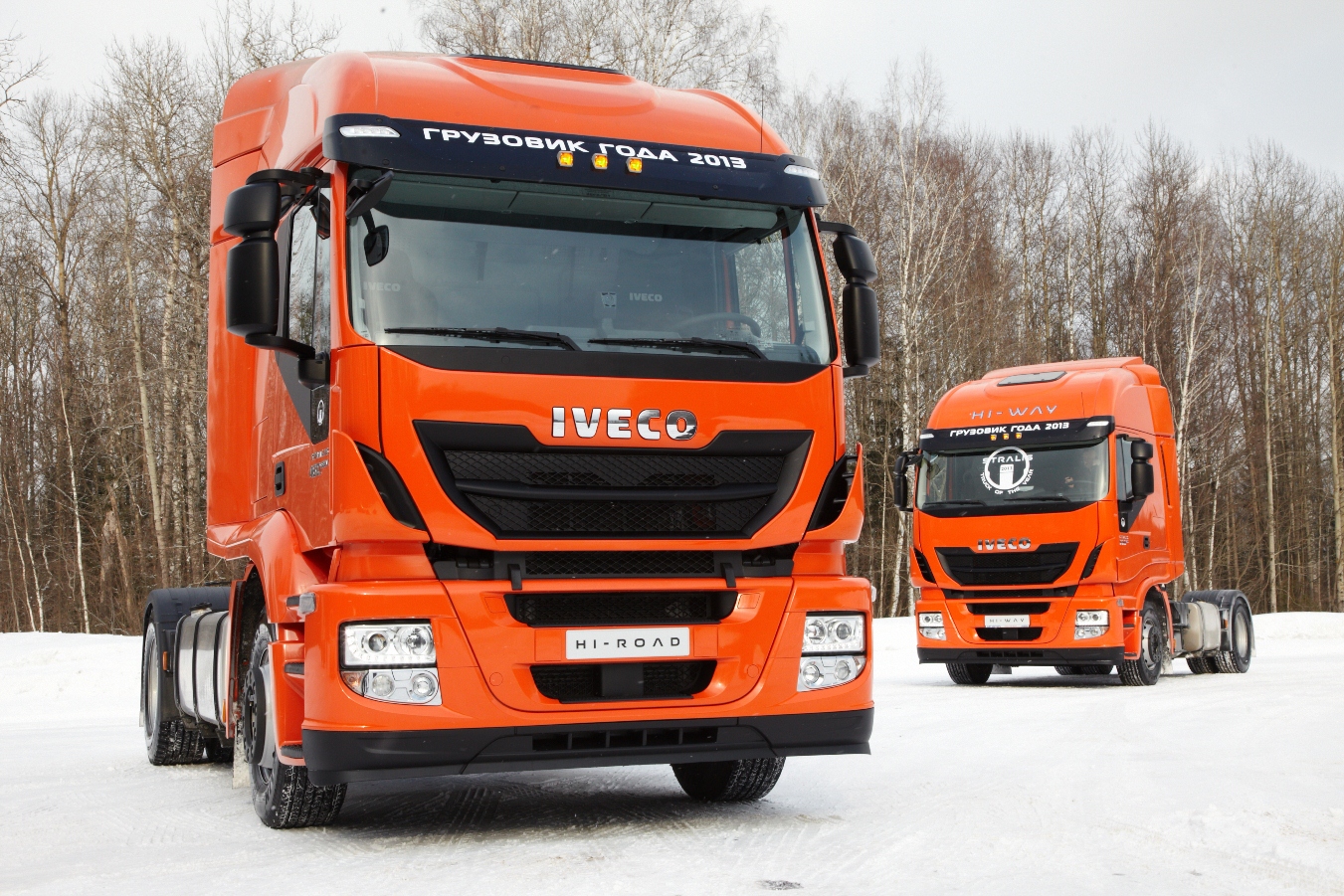 Новый Stralis Hi-Way без прицепа